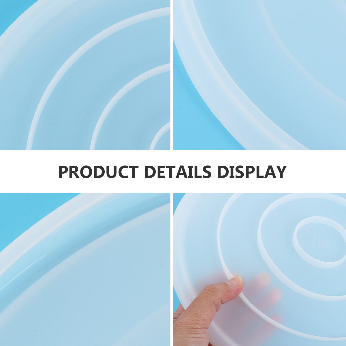 1Pcs Round Silicone Plate Mold - Resin Art Coasters review and price