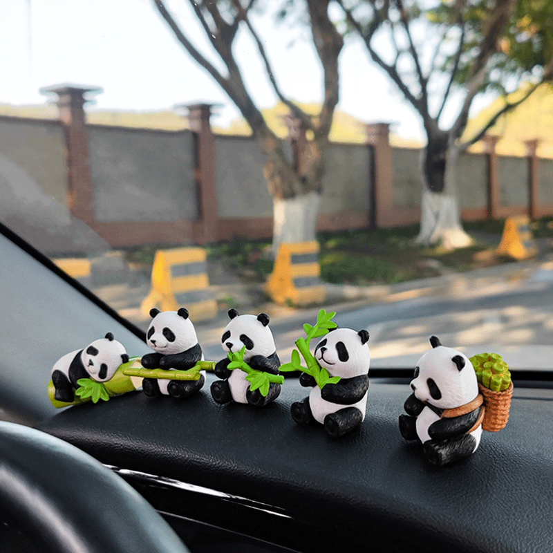 New Cute Panda Design Car Cons - Resin Art Design For Wedding review and price