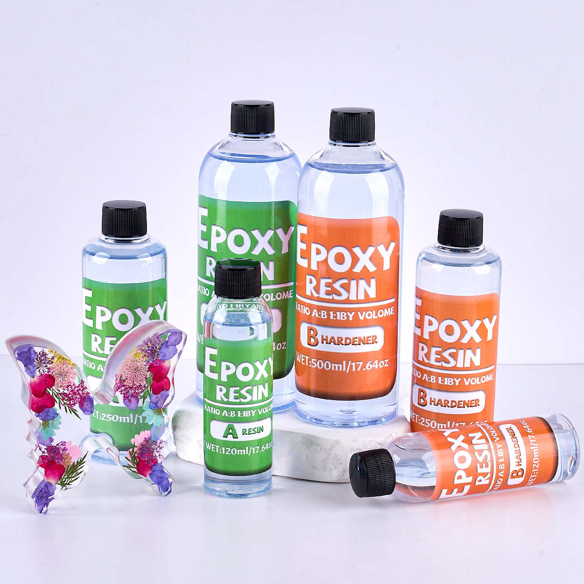 1:1 Ratio Epoxy Resin Kit Anti - Resin Art Kit With Molds review and price