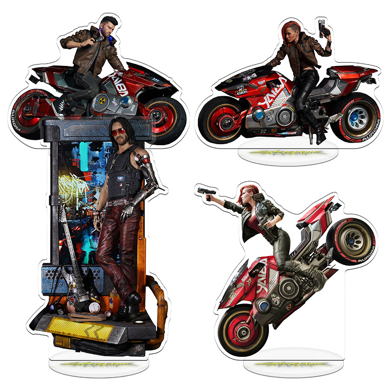 Cyberpunk 2077 V Game Merchand - Resin Art Toys review and price