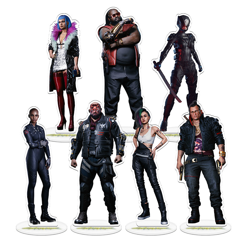 Cyberpunk 2077 V Game Merchand - Resin Art Toys review and price