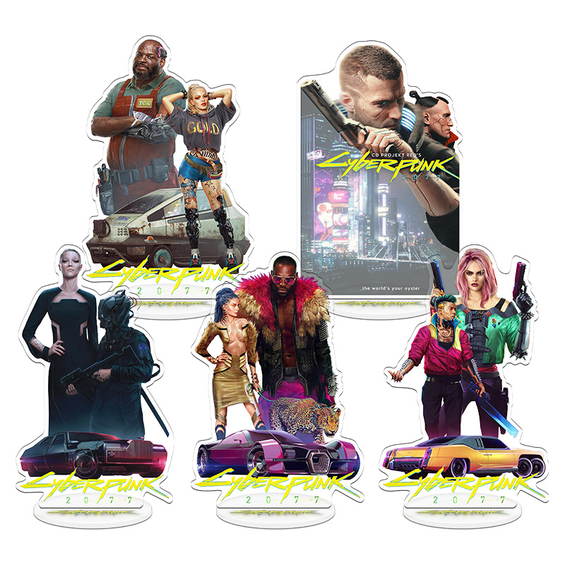 Cyberpunk 2077 V Game Merchand - Resin Art Toys review and price