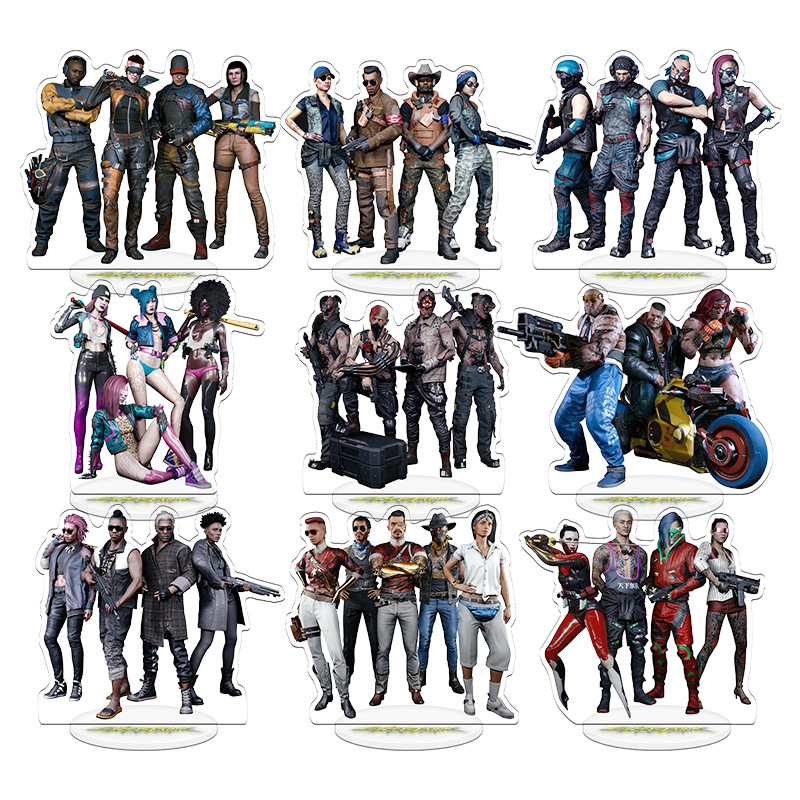 Cyberpunk 2077 V Game Merchand - Resin Art Toys review and price