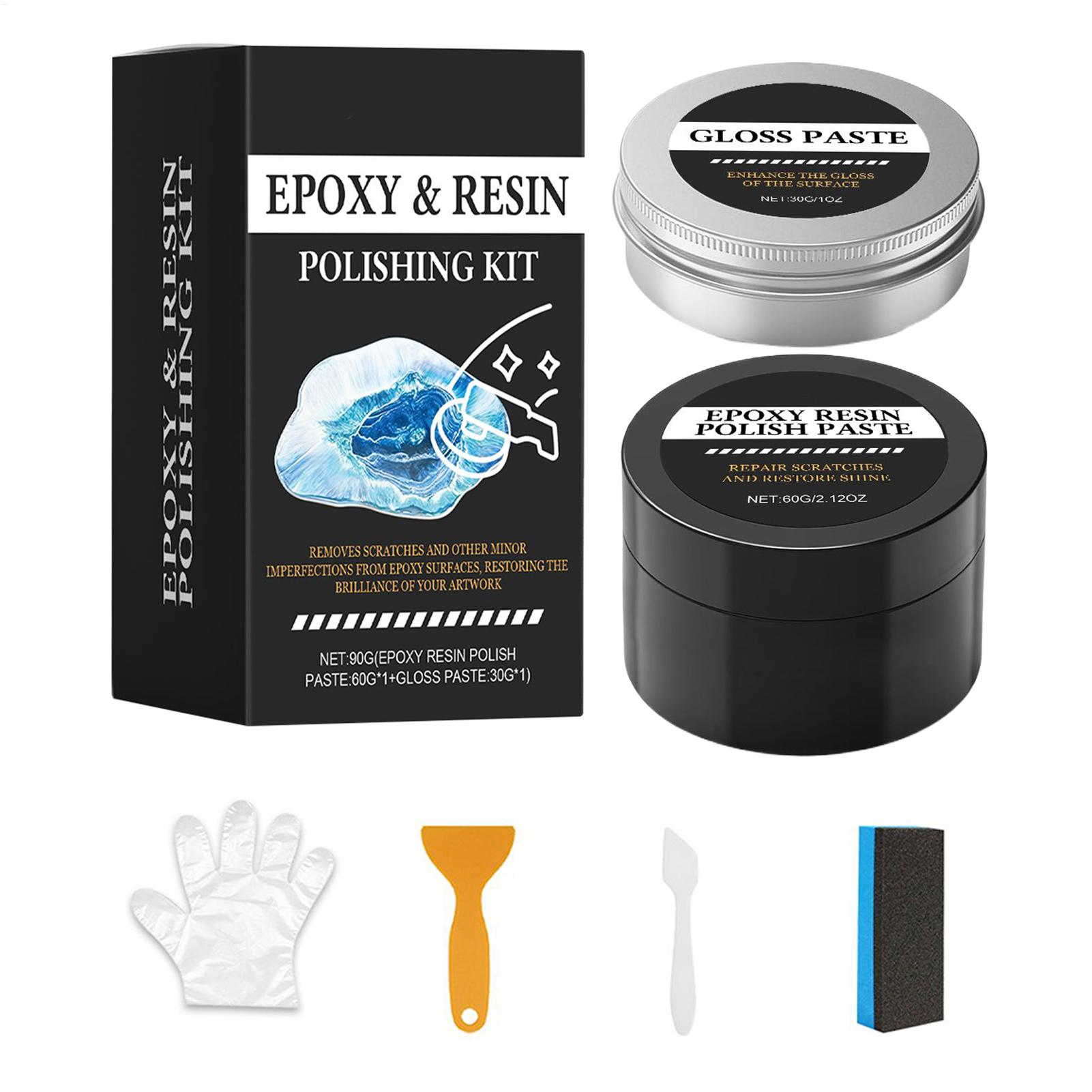 Epoxy resin high gloss polishi - Resin Art Kit review and price
