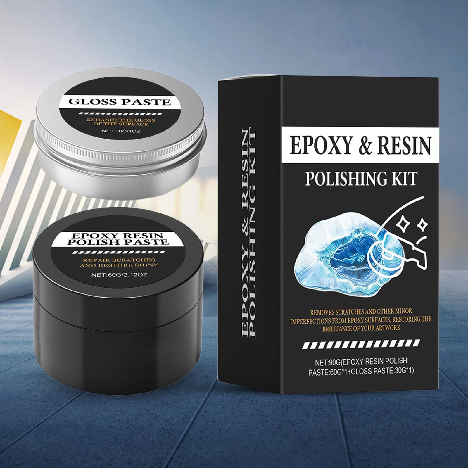 Epoxy resin high gloss polishi - Resin Art Kit review and price