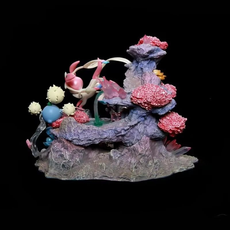 Gk Figure Sylveon Shroomish Cl - Resin Art Toys review and price