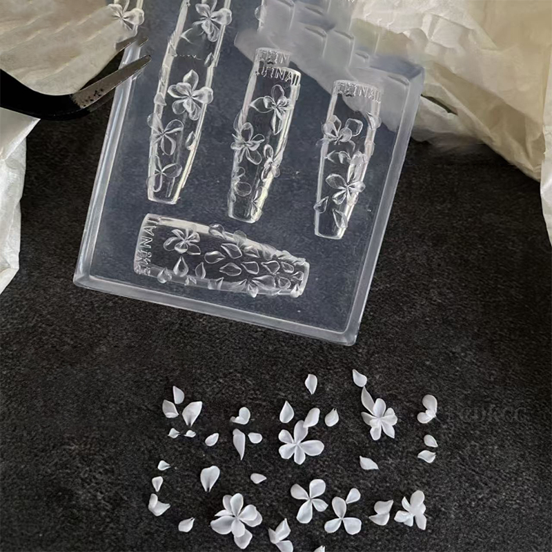 **1PC 3D Flowers Nail Mold DIY - Resin Art Templates Free review and price