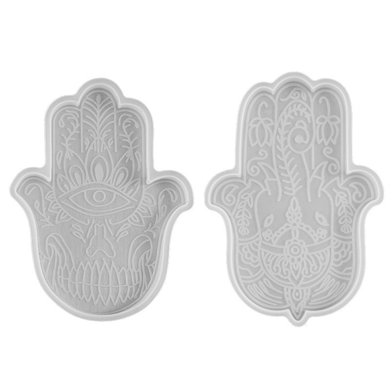1 Pcs DIY Coaster Hand of Fati - Resin Art Coasters review and price