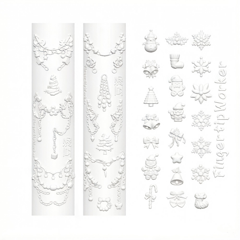 Christmas 3D Silicone Mold for - Resin Art Templates Free review and price