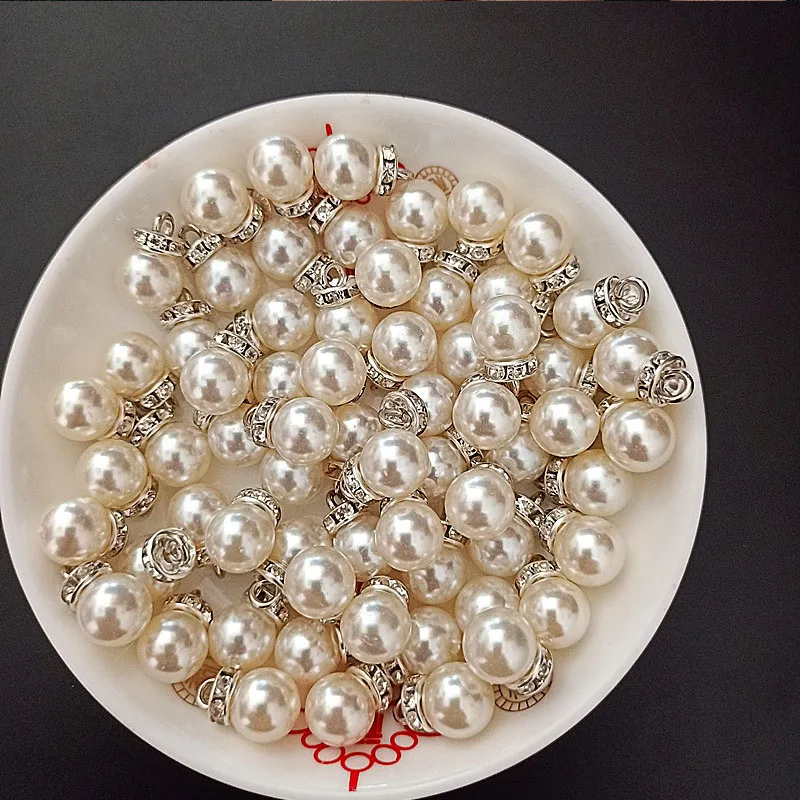 30Pcs Round Pearl Diamond Pend - Resin Art Design For Wedding review and price