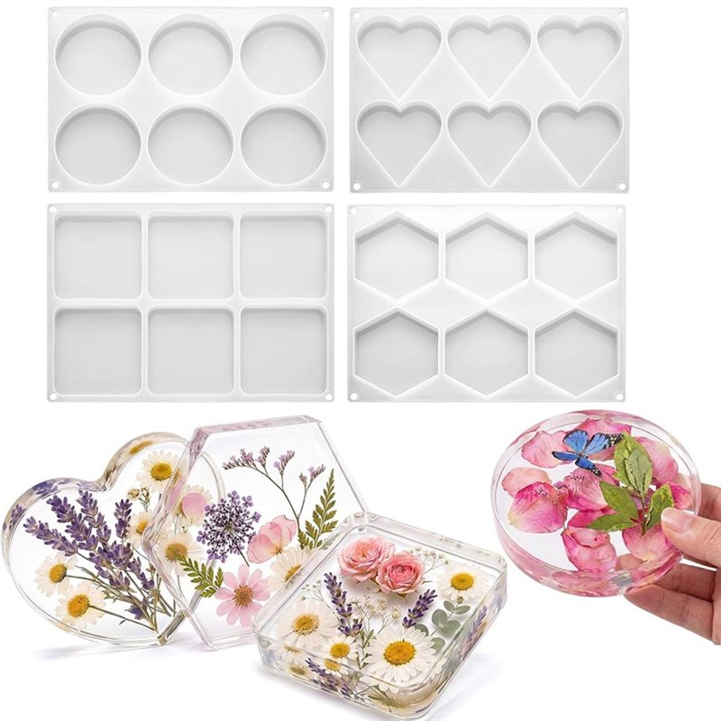 [ABFI!】 Resin Molds For DIY Ep - Resin Art Coasters review and price