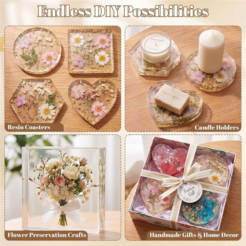 [ABFI!】 Resin Molds For DIY Ep - Resin Art Coasters review and price
