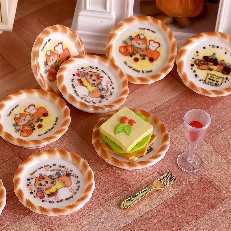 10Pcs/set Dollhouse Miniature  - Resin Art Toys review and price