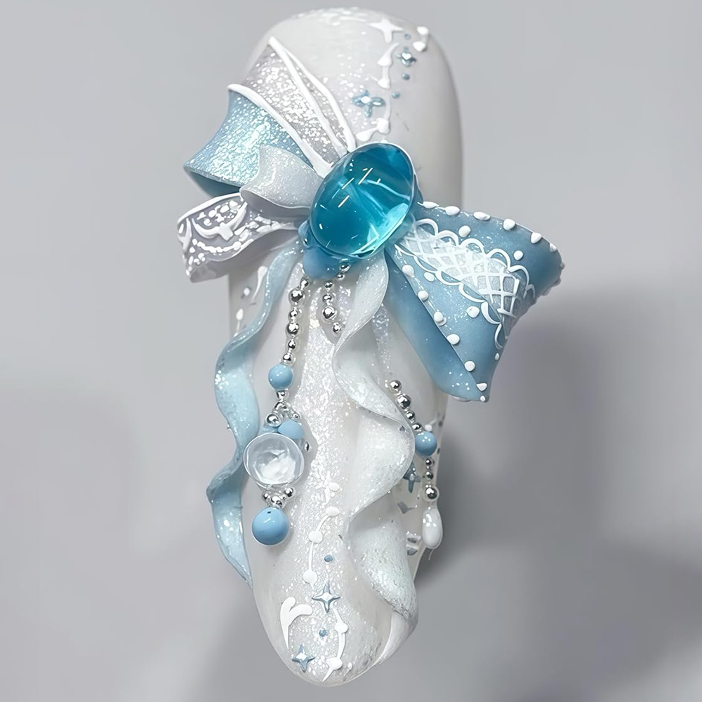 BowKnot & Heart Drop Nail Mold - Resin Art Templates Free review and price