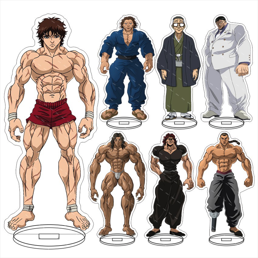 Grappler Baki Baki Hanma Acryl - Resin Art Toys review and price