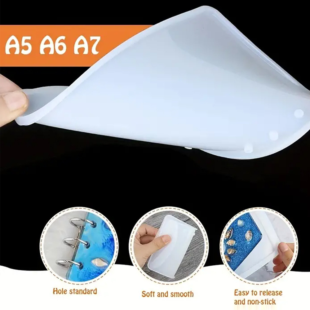 Note Book Silicone Resin Mold  - Resin Art Made Simple Book review and price