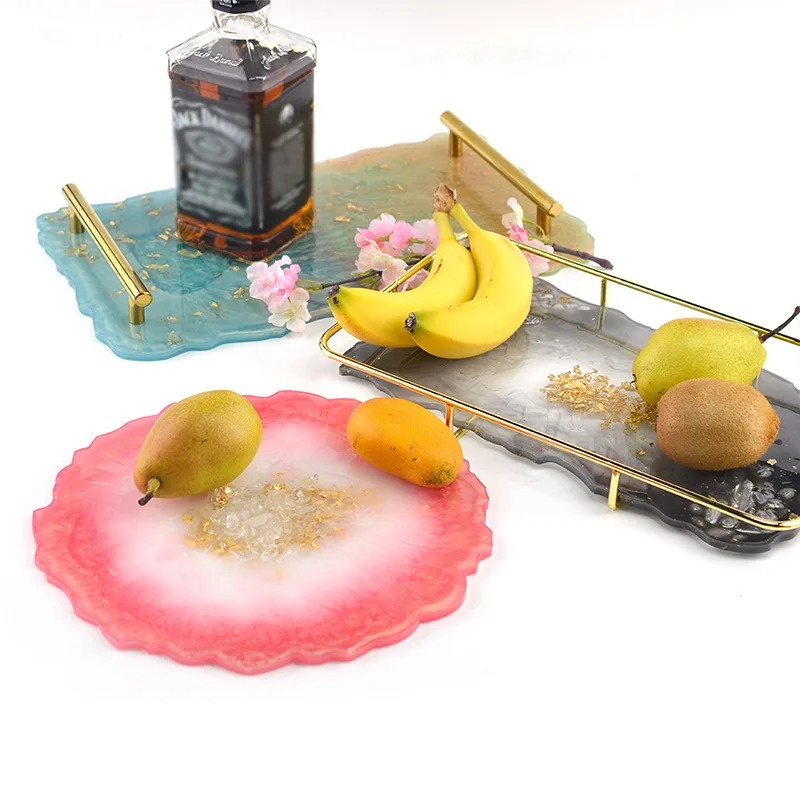 Tray Epoxy Resin Silicone Mold - Resin Art Coasters review and price