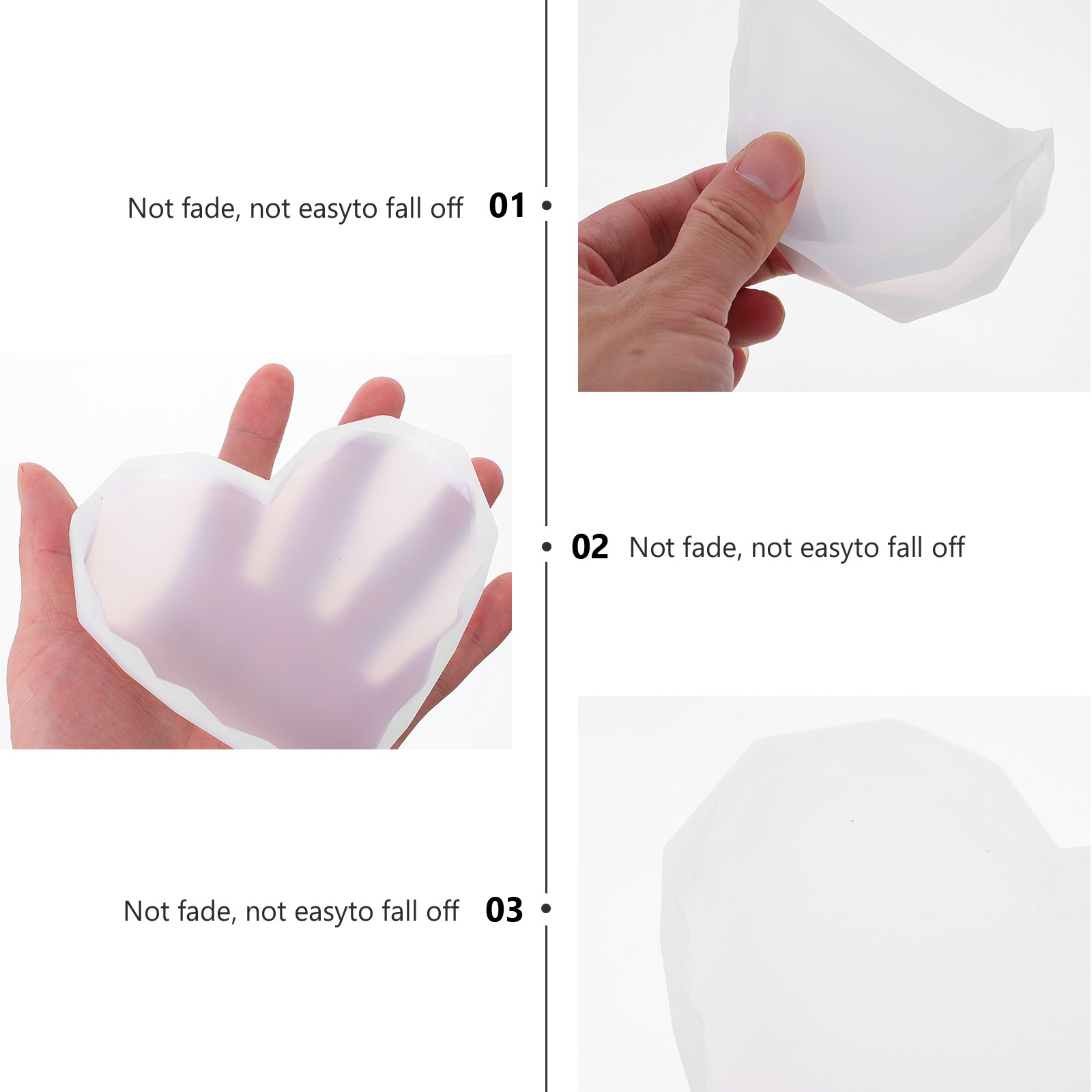 4Pcs Silicone Crystal Epoxy Mo - Resin Art Coasters review and price