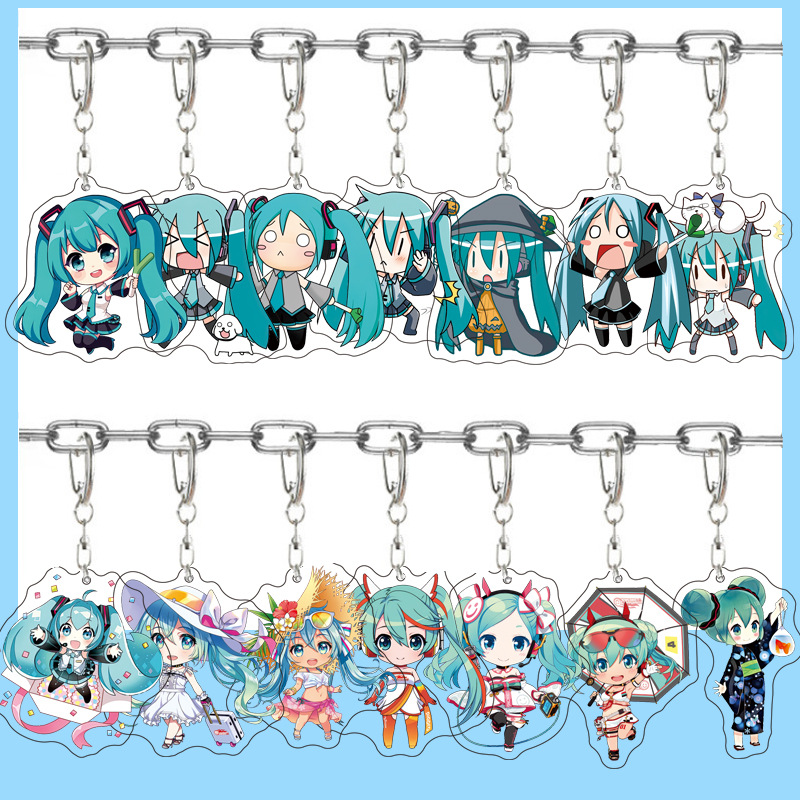 Hatsune Miku Anime Acrylic Cut - Resin Art Toys review and price